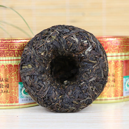 Jia Zi Tuocha * 2017 Yunnan Pu'er Tea Xiaguan Golden Armor Pu-erh Raw 100g Box