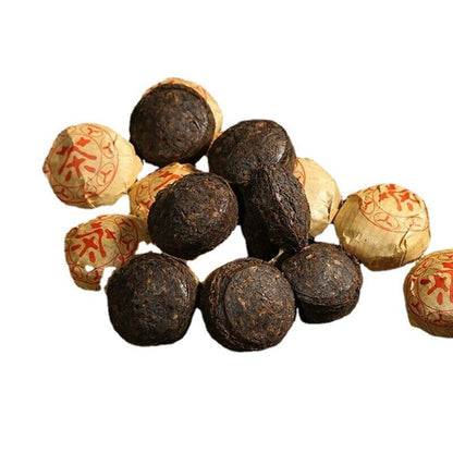 250g Yunnan Cooked Puerh Tea Organic Health Care Puer Tea Broken Tuo Mini Cakes