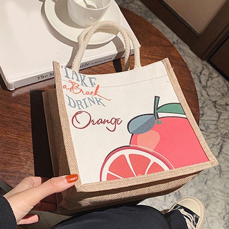 Women Canvas Shoulder Bag Small Cotton Handbag Crossbody Vintage Messenger Bags