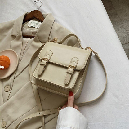 Female Tote Mini Bag PU Leather Women's Handbag Ladies Shoulder Bag