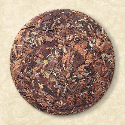 Fuding White Tea Chen Xiang Old White Tea Tai Mo Shan Old Shou Mei Tea Cake 300g