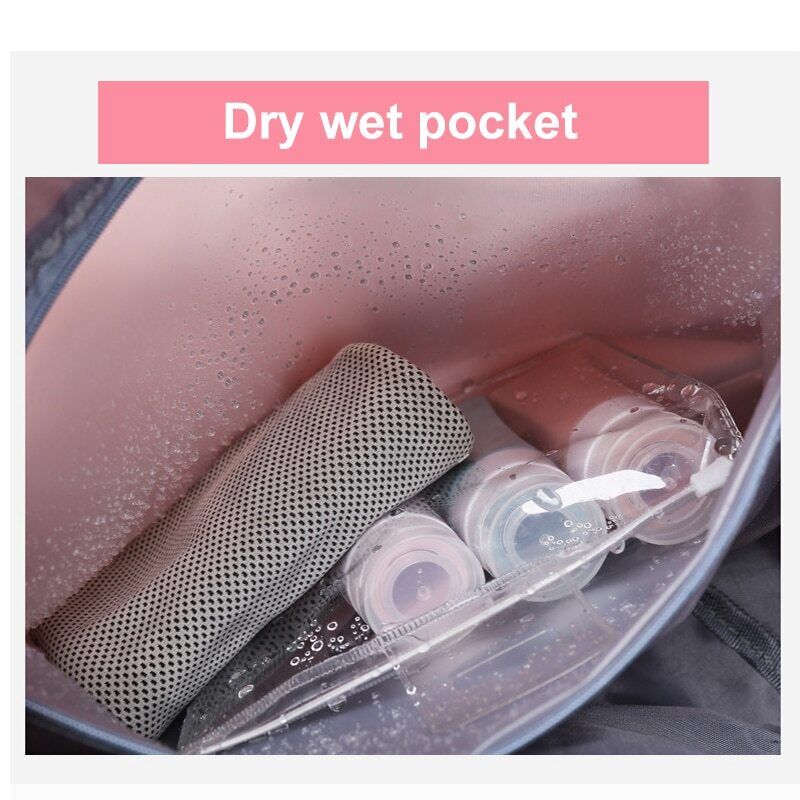 Dry Wet Gym Bag Yoga Mat Sports Bag Handbags Sport Travel Women Men Bag Shoes