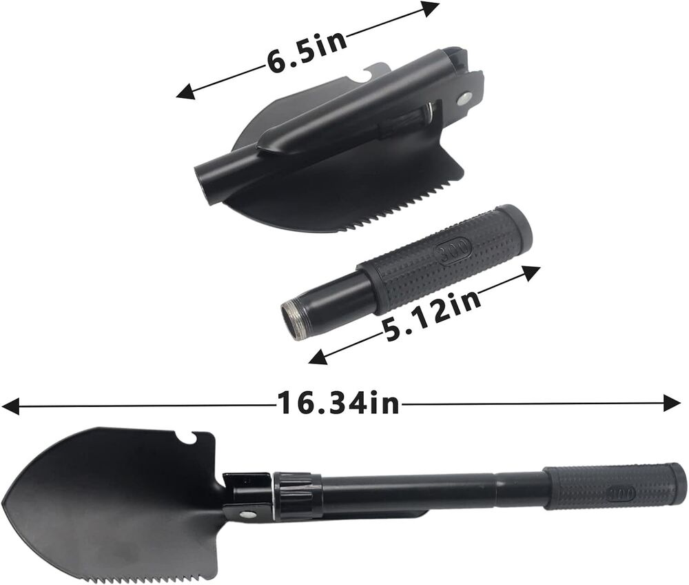 Multi-Function Military Portable Folding Camping Shovel Survival Spade Garden