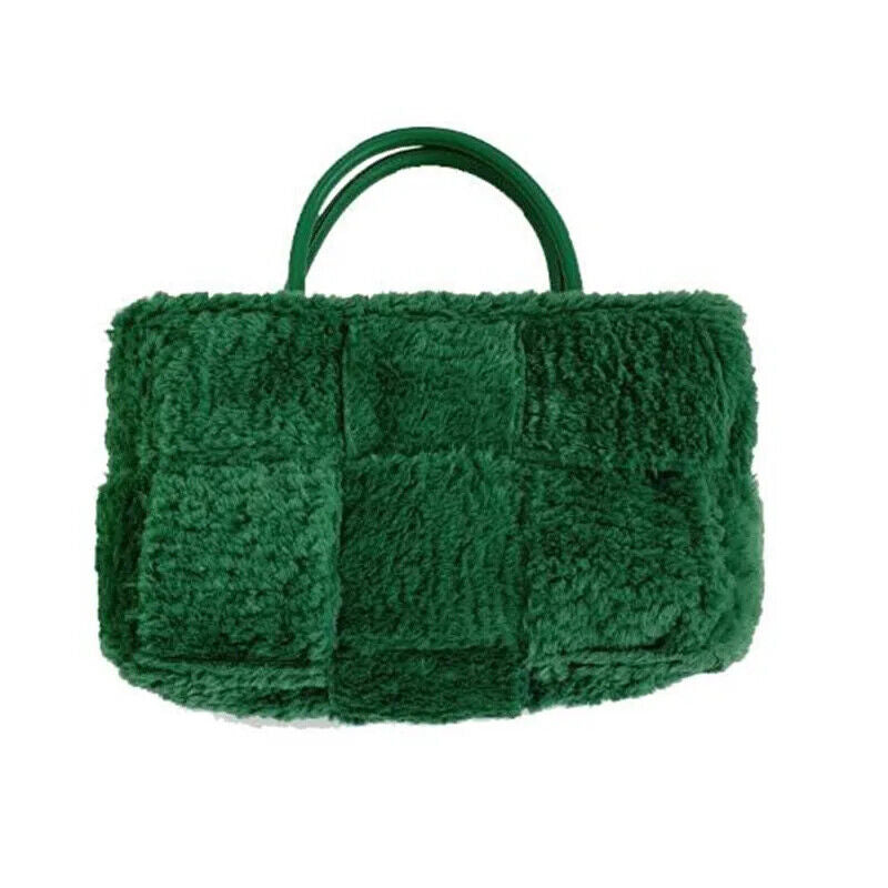 Bags Women Brands Woven Handbags Winter Shoulder Bags