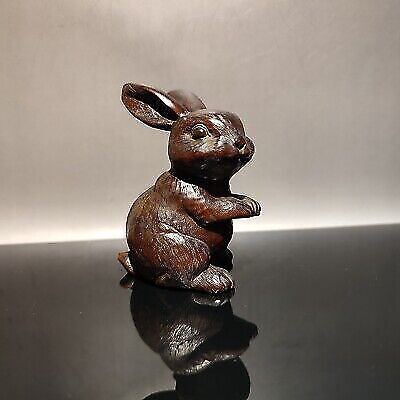 Figuras Decorativas Modernas Rabbit Love Statue Gifts Figurines Deco Artwork Art