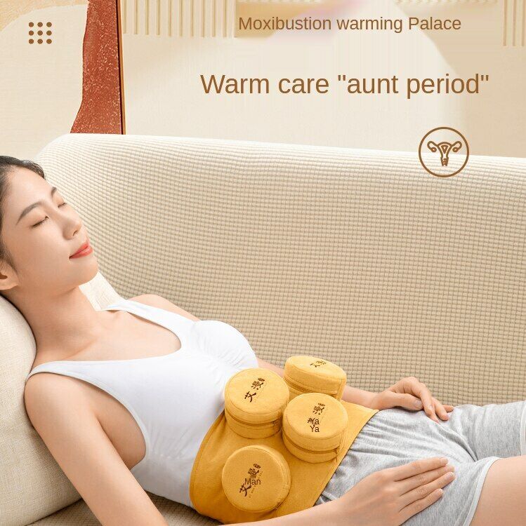 Belly Moxibustion Box Moxa Pot Portable Belly Wormwood Fumigation Mugwort Tool艾灸