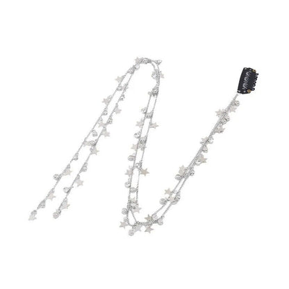 Women Hair Accessory Braid Dreadlocks Clips Decoration Chain Braided Tied Charms