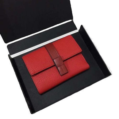 Short Wallet Contras Colors Zipper Wallet Multi-card Coin Purse 3-fold Polyester
