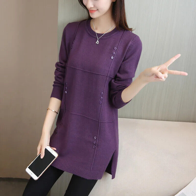 Autumn Winter Women Sweater Pullover Knitwear Sweater O-neck Sweater Clothes