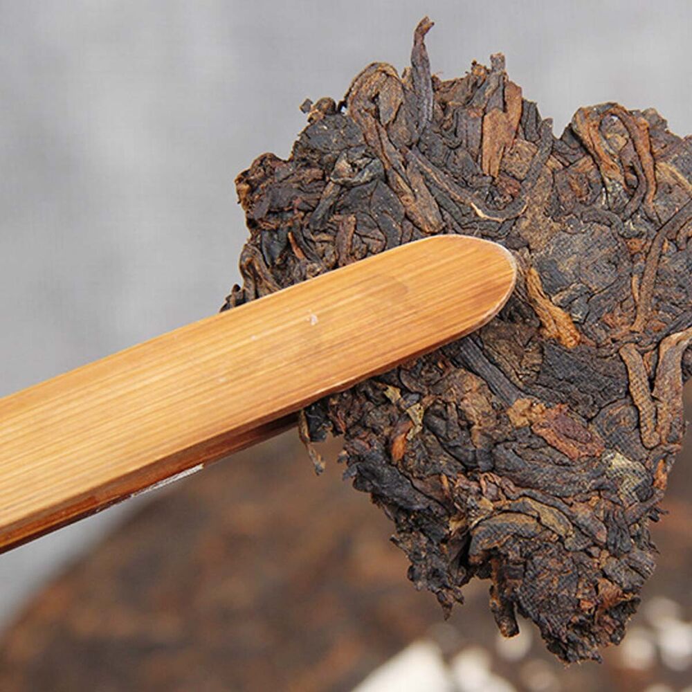 357g Premium Cooked Puerh Tea Jingmai Mountain Chen Xiang Old Black Organic Tea