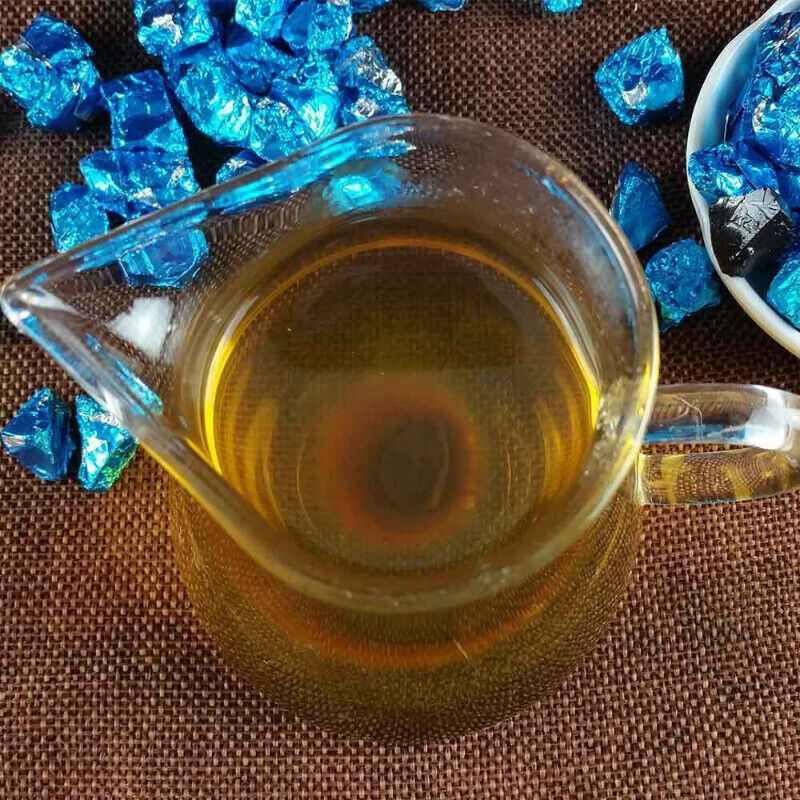 Puer Raw Chagao Blue Foil Packing Pu-erh 2011 Shen Tea Cream Cha Gao Sheng Resin
