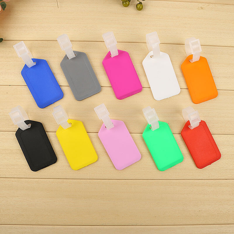 Luggage Tag Plastic Baggage Tags Women Men Boarding Shipping Suitcase ID Address