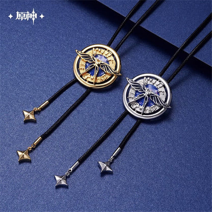 Anime Genshin Impact Official Concert 2023 Wing Of Wind Necklace Pendant New