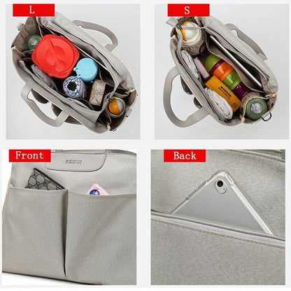 Mommy Diaper Bag Women's Shoulder Bag Mom Travel Stroller Bag Baby Storage Bag