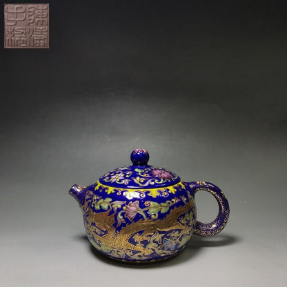 Chinese Yixing Zisha Clay Handmade Exquisite Teapot （西施 底款：陈涛手制）