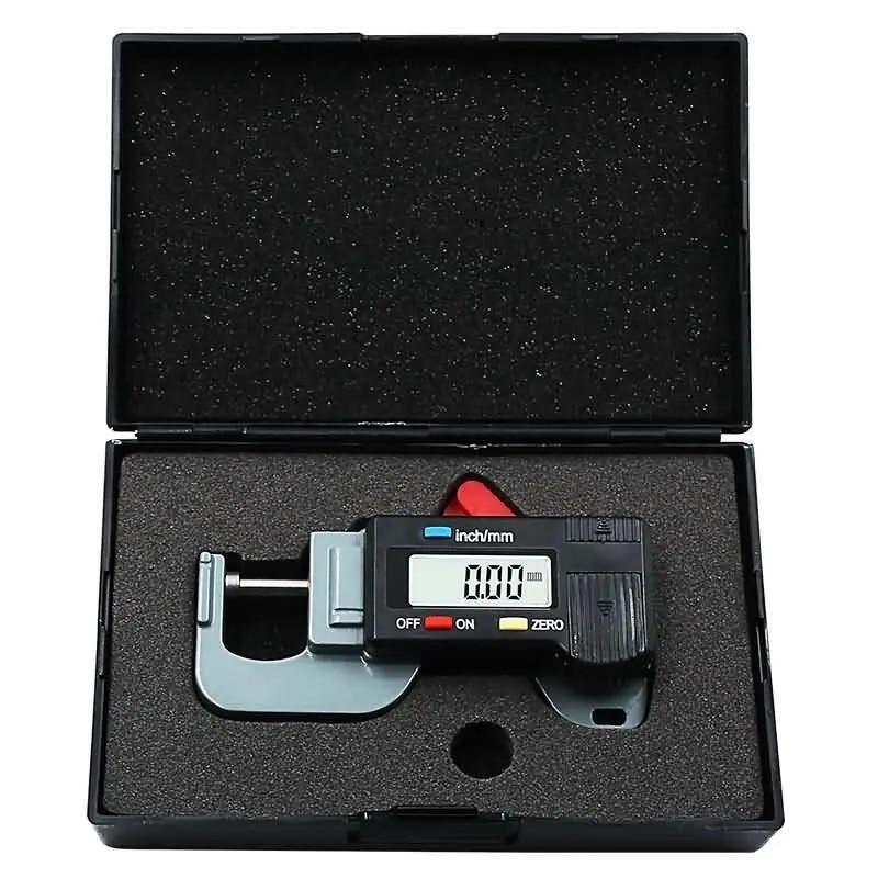 Precise Digital Thickness Gauge Meter Tester 0-12.7MM 0.01MM Digital Micrometer