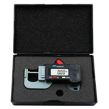 Precise Digital Thickness Gauge Meter Tester 0-12.7MM 0.01MM Digital Micrometer