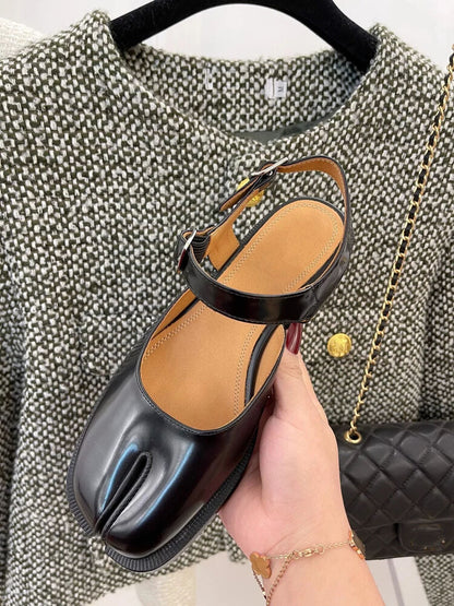 Women Flat Shoes Elegant Female Toe Lady Sandals Female Moccasins Shoe