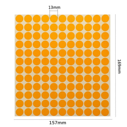 Paper Stickers 132Pcs Colorful Sheets Glass Essential Oil Bottle Caps Lid Labels