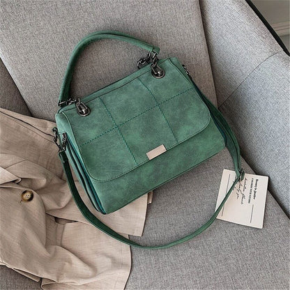 Ladies Handbag Women's Shoulder Bag PU Leather Tote Travel Handbag Female Bag