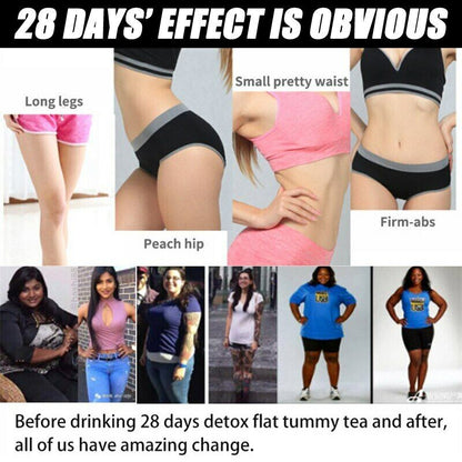 Detox Slimming Tea Detox Flat Tummy Tea Fat Burner Slimming Product Weight Loss