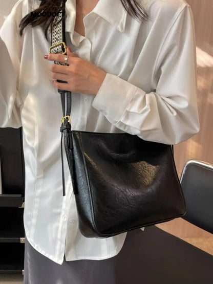 Shoulder Bag Women Summer Crossbody Leather Ladies Handbag