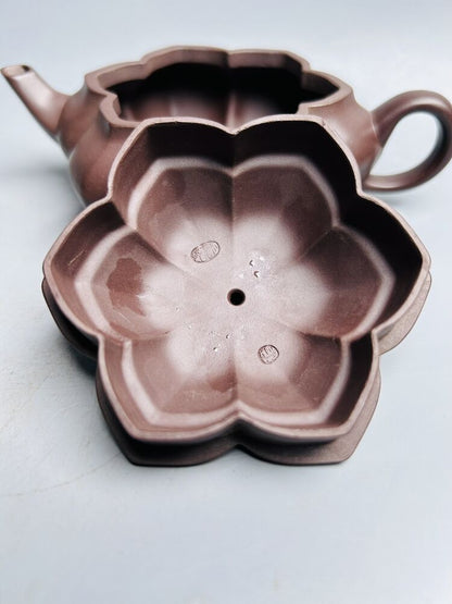 Vintage Chinese Yixing Purple Clay Teapot Zisha Ceremony Exquisite Teaware Rare