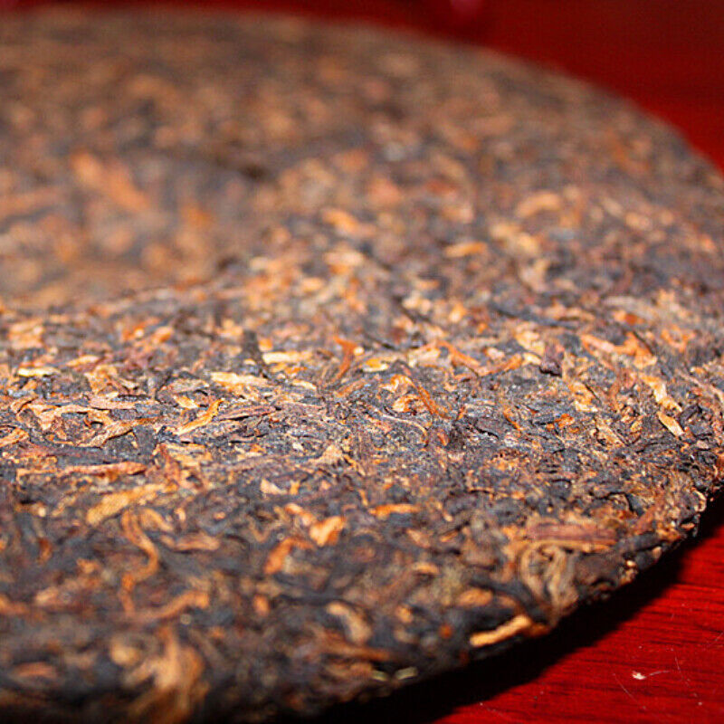 Yunnan Pu-Erh Mature Tea Cake Old Pu'er Tea Healthy Black Tea Premium357g-