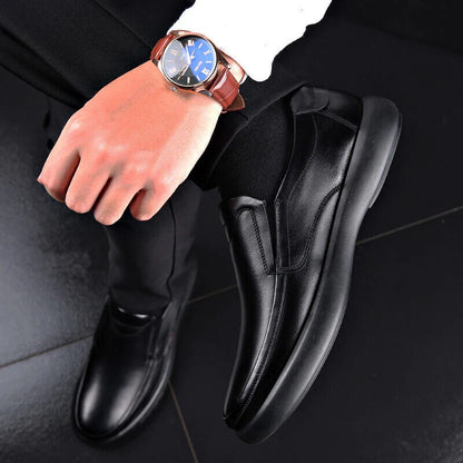 Men's Leather Shoes Loafers Man Casual Leather Shoes