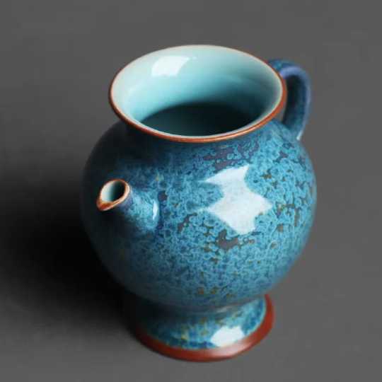 Ceramic Tea Pitchers Blue Ceramic Tea Services 200ml