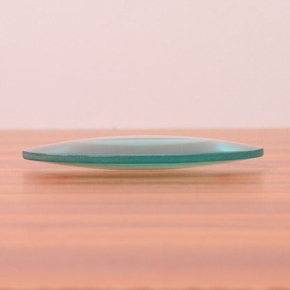 Convex Lens 150mm K9 Green Glass Spherical Mirror 3X Magnifying Large Magnifiers