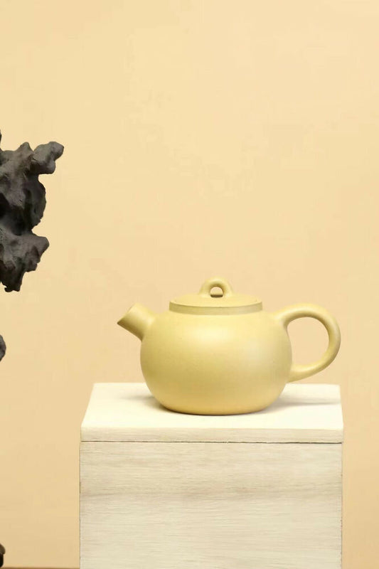 150cc China Yixing handmade purple sand green clay teapot DeFu GongFu Hu teapot-