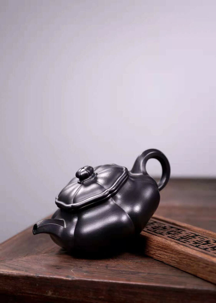 160cc chinese Yixing Handmade Zisha teapot WuHui Zhuclay FangGu Gongfu Tea Pot