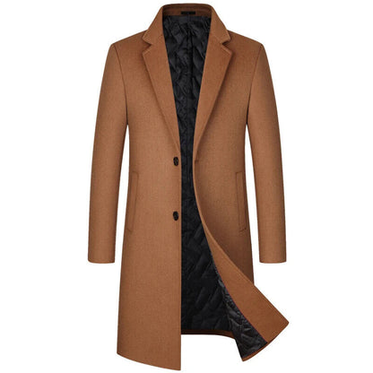 2023 Winter Wool Coat Men Trench Coat Men Wool Coats Jackets