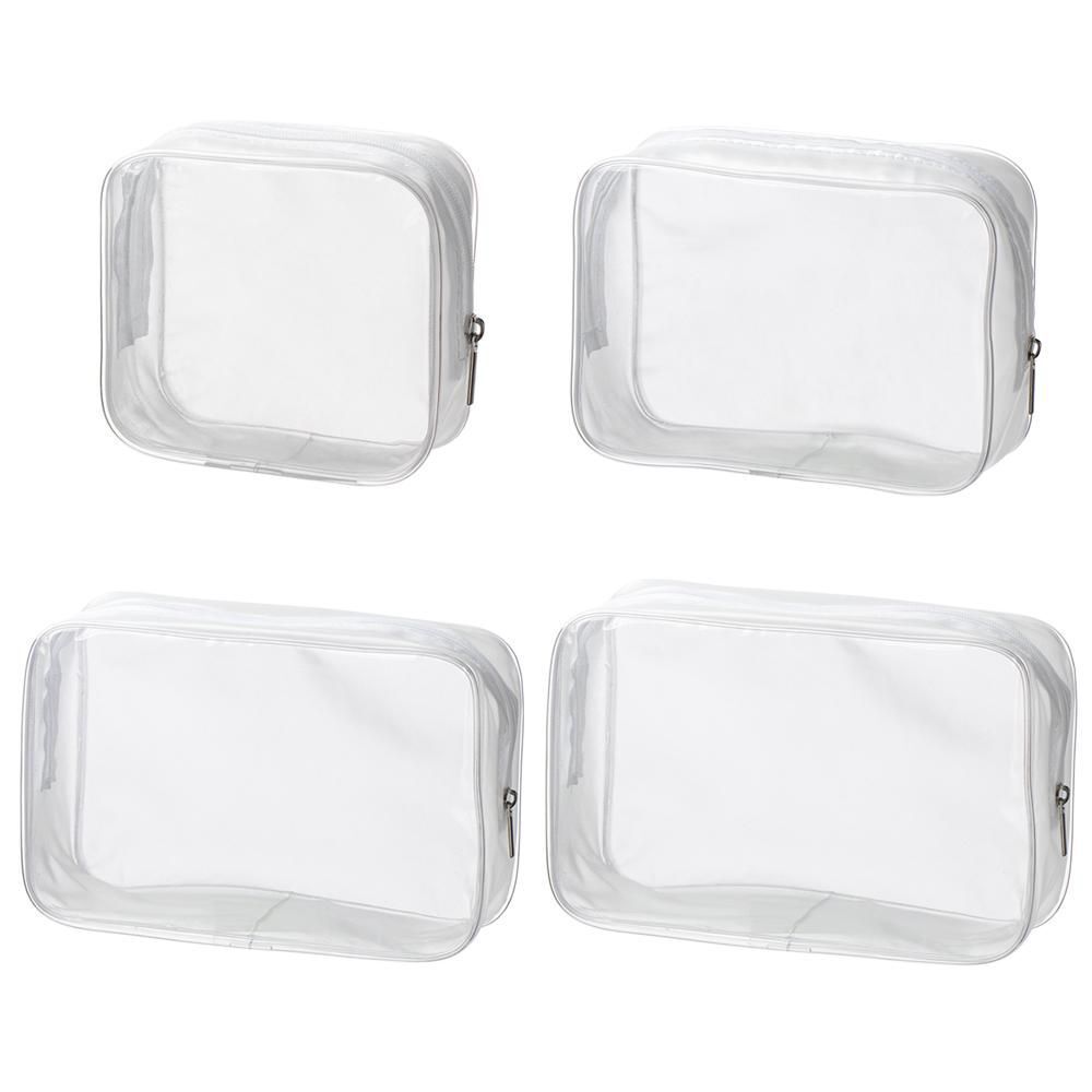 Transparent Storage Case Make Up Pouch Travel Bag Organizer Cosmetic Holder Case