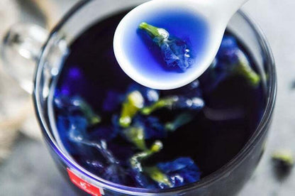 Dried Butterfly Pea Clitoria Ternatea Organic Whole Flower Makes A Healthy Tea