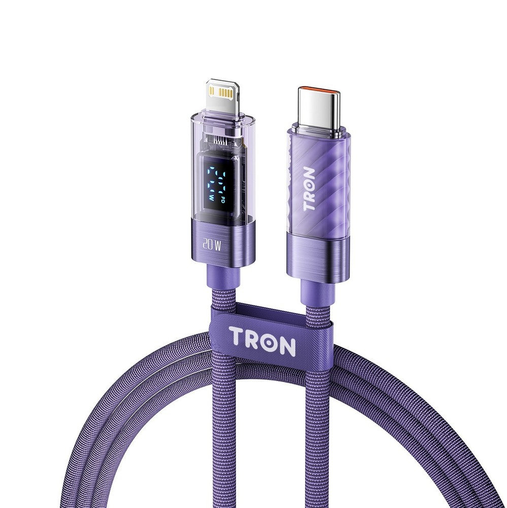 TRON USB-A to USB-C / USB-C to C-L / USB-C to USB-C Fast Charging Cable,5 ft