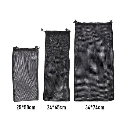 1X Swimming Fins Mesh Storage Bag Diving Mask Swimming Beach Bundle Pocket