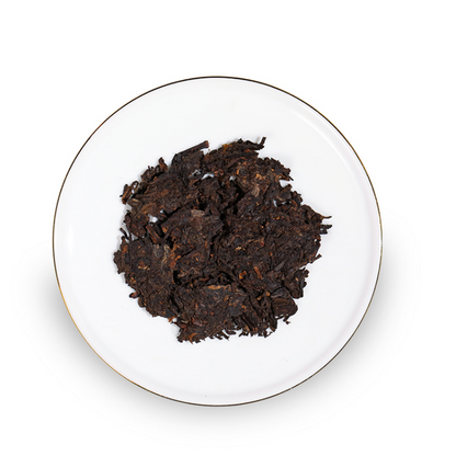 357g Dayi Qizi Puerh Ripe Tea Cake Yunnan Pu-erh Cooked Tea Chinese Black Tea