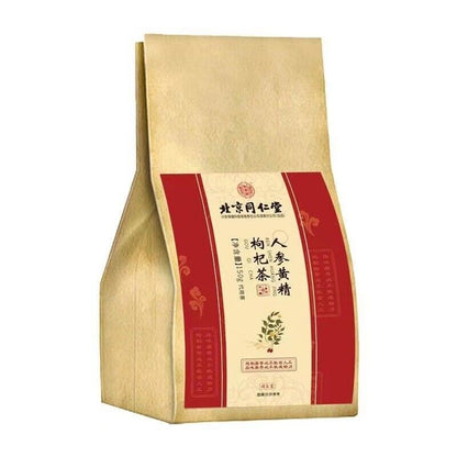 同仁堂怡美堂人参黄精枸杞茶 人参枸杞养生茶150g/袋 TongRenTang Ginseng Yellow Essence and Wolfberry Tea