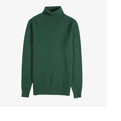 Men Winter Sweater Pullover Knitwear Turtleneck Men Knitwear Shirt