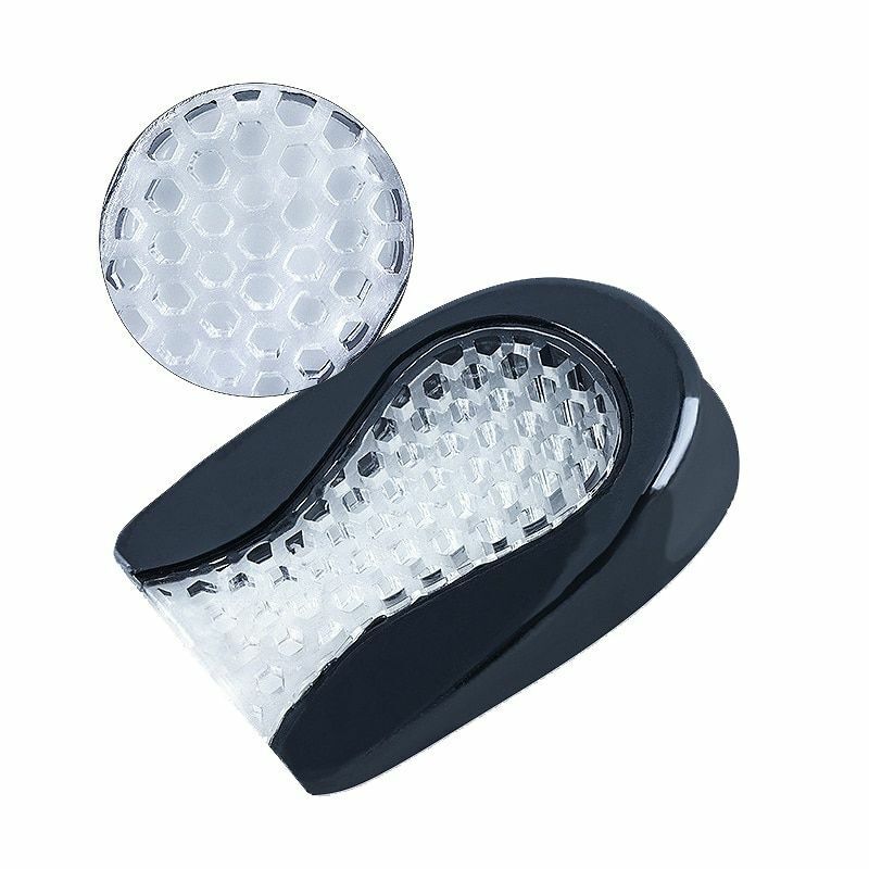 Women Insoles Heel Cushion Inserts Shoe Bone Spurs Pain Relief Cup Pads Silicone