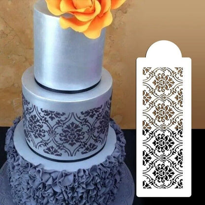 Cake Molds Hollow Plastic Flower Figure Stencil Fondant Spray Painting Templates