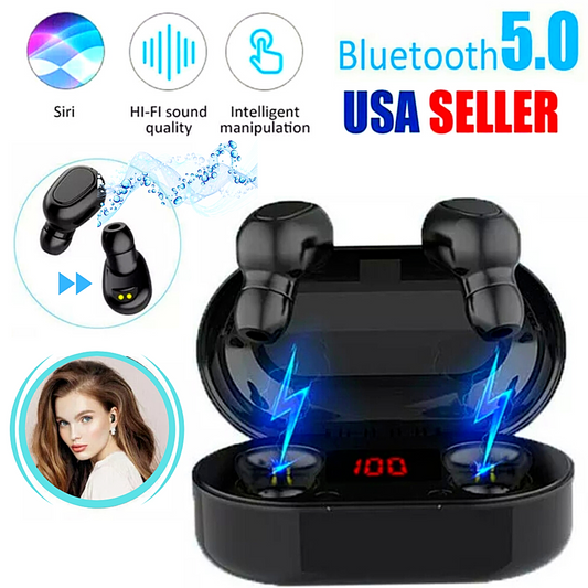 Audifonos inalambricos Bluetooth 5.0 Auriculares Para Telefonos Tablet Universal