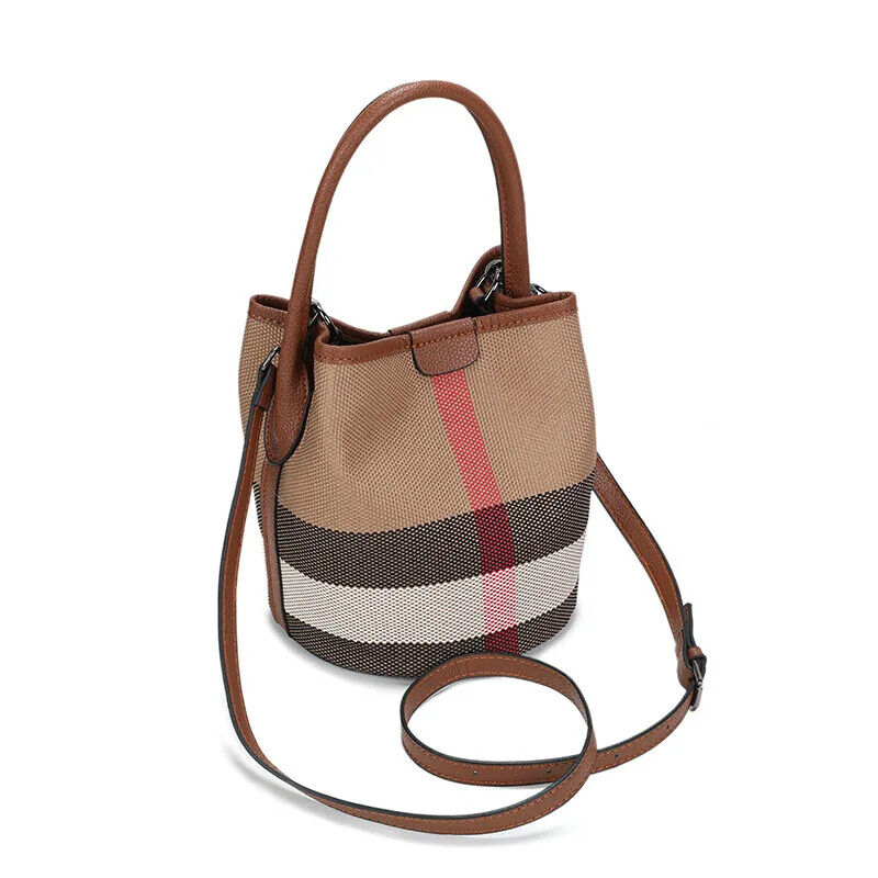 PU Leather Crossbody Bags Multi-function Shoulder Bags Bucket Bags