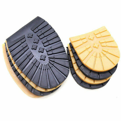 Men Shoe Soles Thick Non-Slip DIY Replacement Repair Rubber Outsoles 18.2x12.2cm
