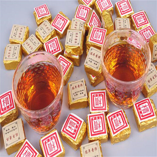 200g Mini Puer tea Black tea puer tea puerh compressed pu'er brick organic