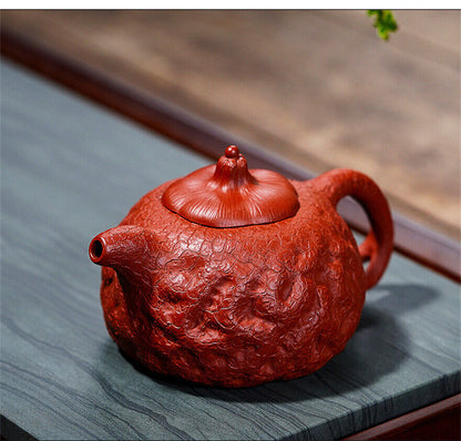 Chinese Yixing Purple Clay Teapot Tea Pot Zisha Handmade Kung Rare Dahongpao