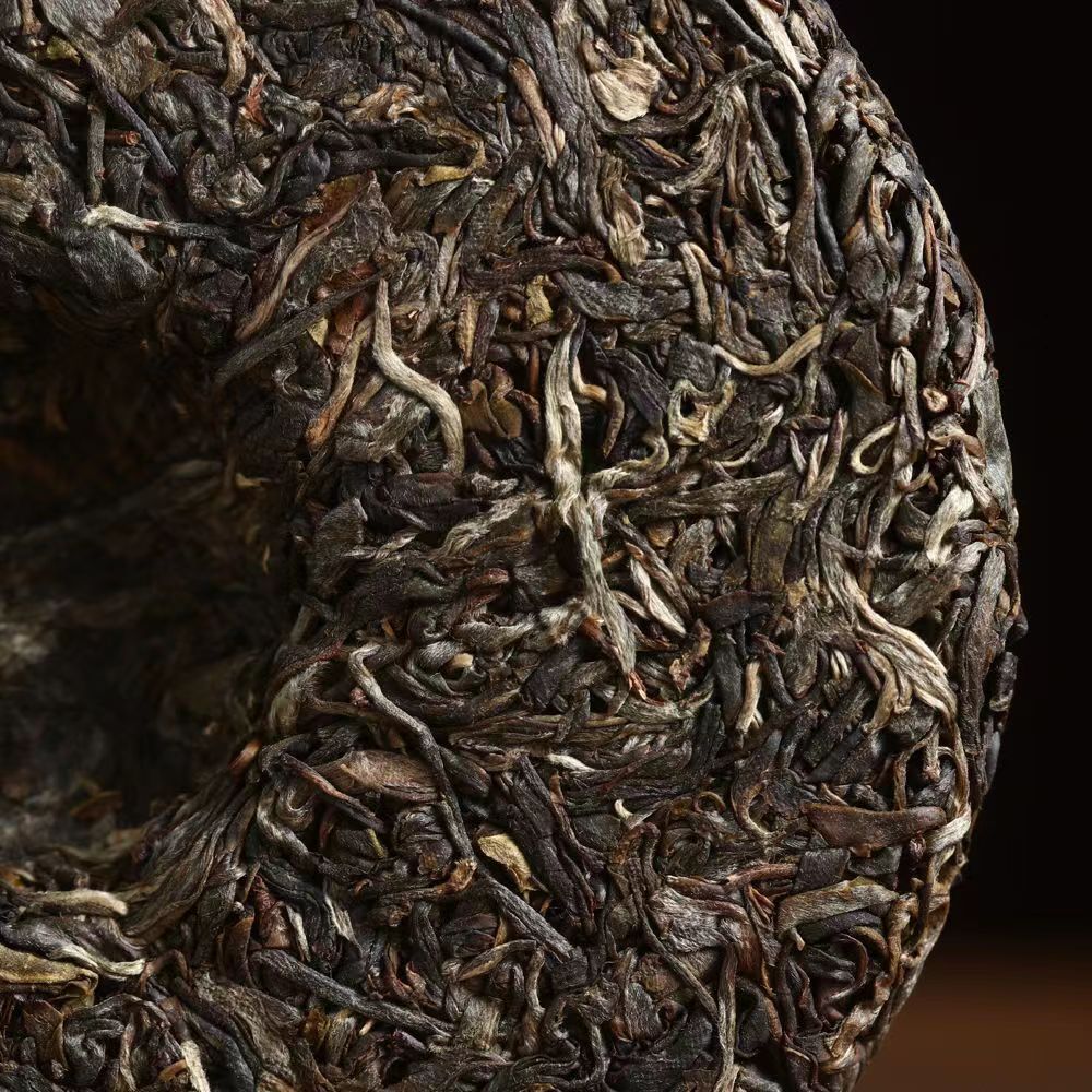 200g Yunnan Puerh Tea Orchid Fragrance Pu-erh Raw Tea Cake Shengshi Pu'er Tea