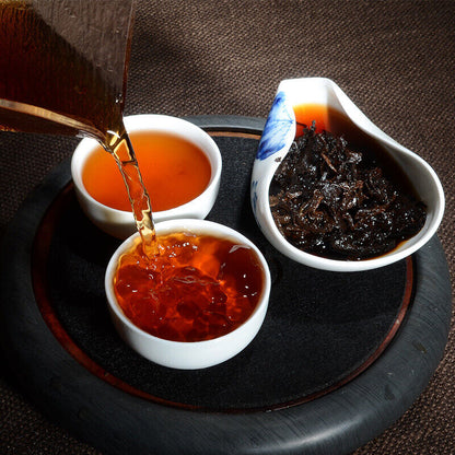 Yiwu Ancient Tree Tea Brick 250g Yunnan Pu'er Tea Boiled Brick -